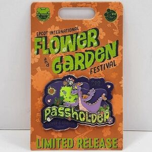 Sliding Figment Passholder 2021 Flower Garden Pin